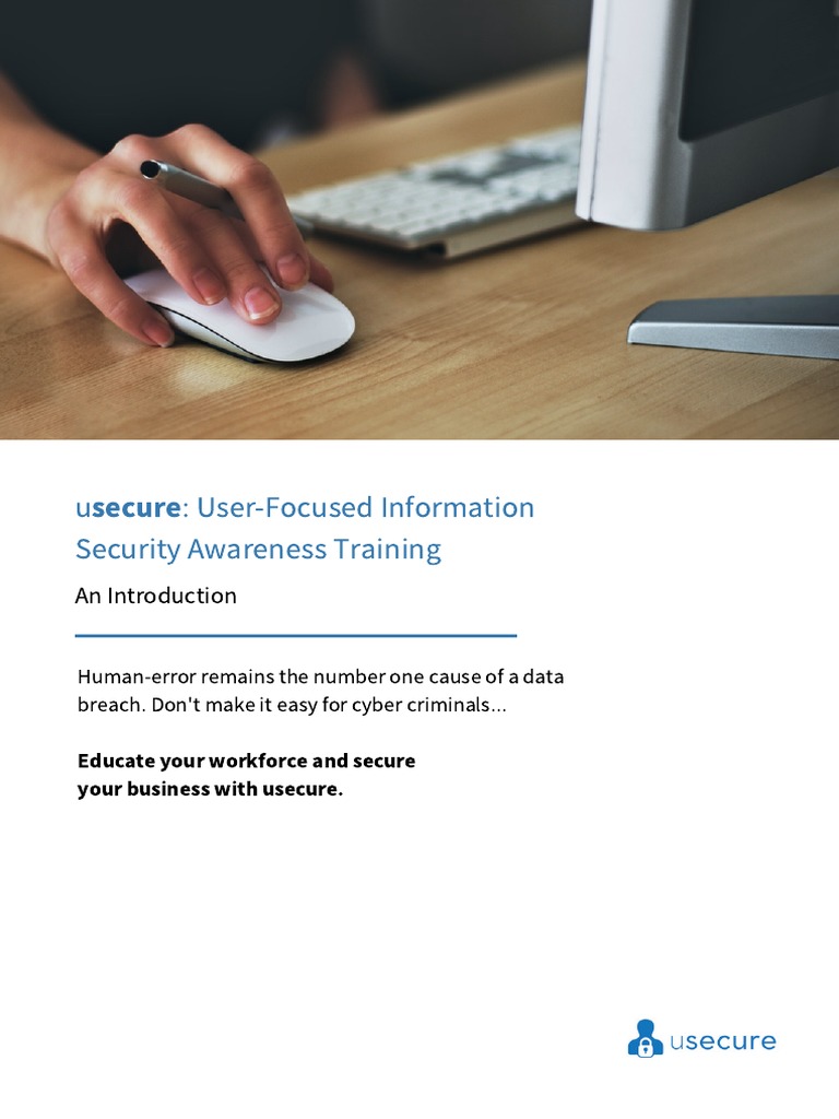 Usecure - An Introduction | PDF | Phishing | Information Security