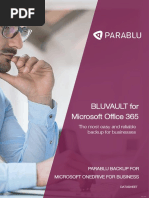 Bluvault For Microsoft Office 365: The Most Easy and Reliable Backup For Businesses