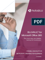 Bluvault For Microsoft Office 365: The Most Easy and Reliable Backup For Businesses