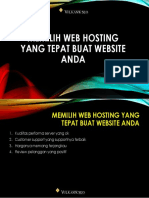 Pilih Web Hosting Terbaik untuk Website