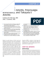 A. Giant Cell Arteritis, Polymyalgia Rheumatica, and Takayasu's Arteritis