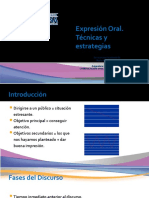 COE Expresion Oral, Técnicas y estrategias .ppsx