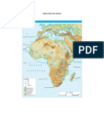Mapa Físico de Africa