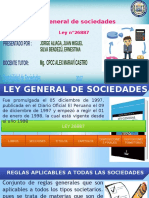Ley General de Sociedades Perú 1998
