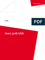 Ineo 306 266 - Print - en - 1 1 0 PDF