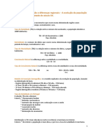 Evolução Das Diferenças Regionais