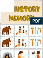 Prehistory Memory Game