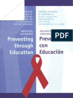 Prevenir Con Educación: Antecedente ESI