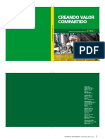 Creando valor compartido: Reporte de sostenibilidad FINO 2010