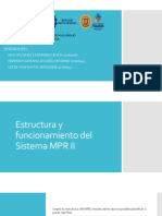 Estructura y Funcionamiento Del Sistema MPR II