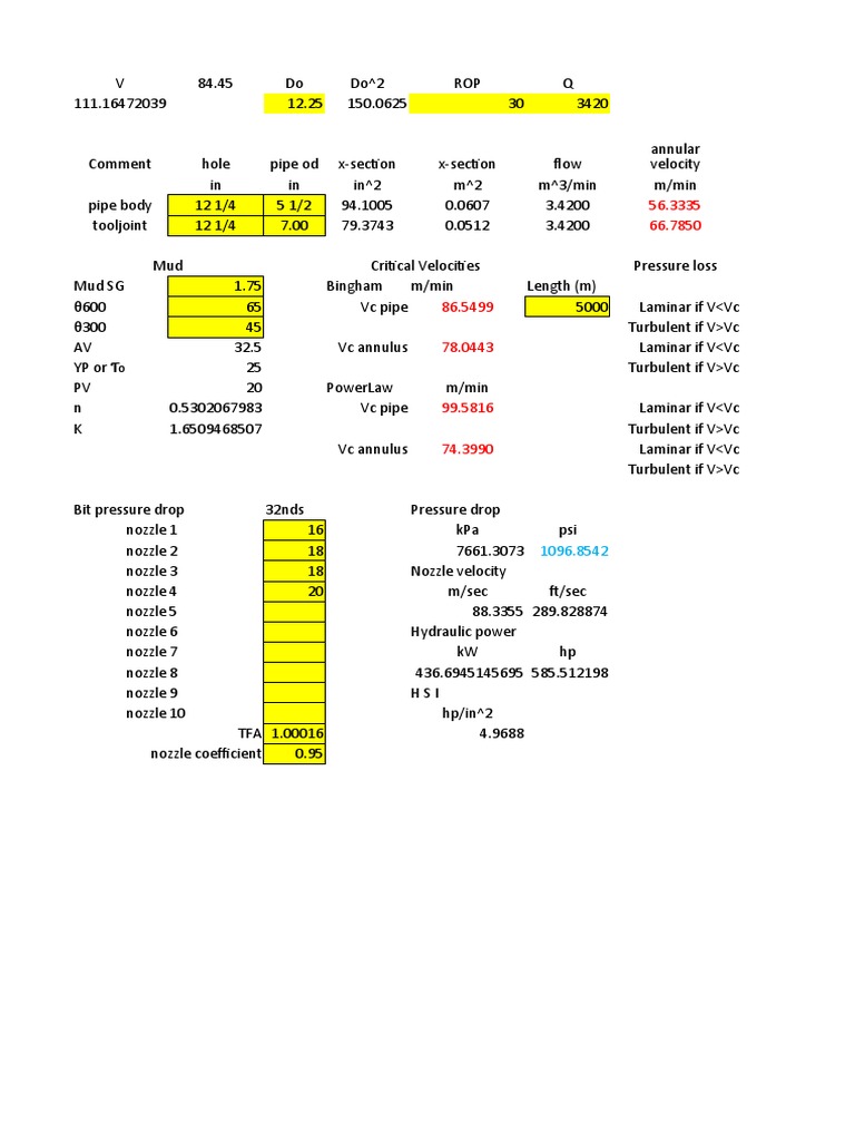 Rheology Critical Flow Rates Etc | PDF | Nozzle | Gases