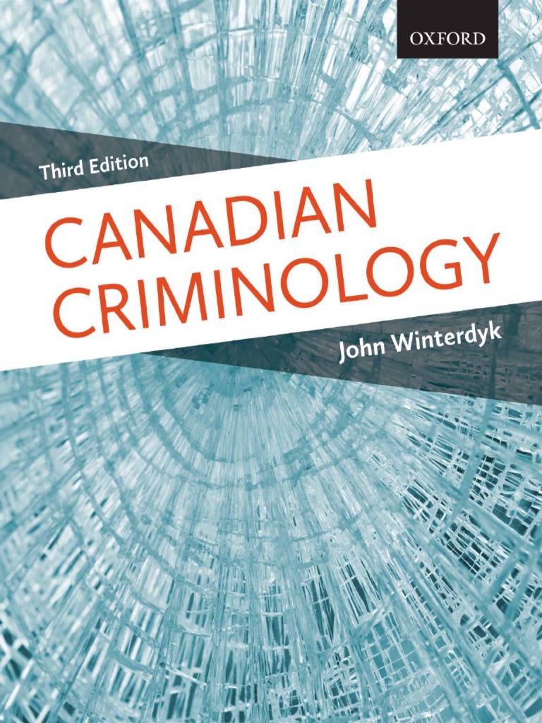 Winterdyk, John - Canadian Criminology-W