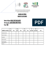 Formato de Calificaciones PDF