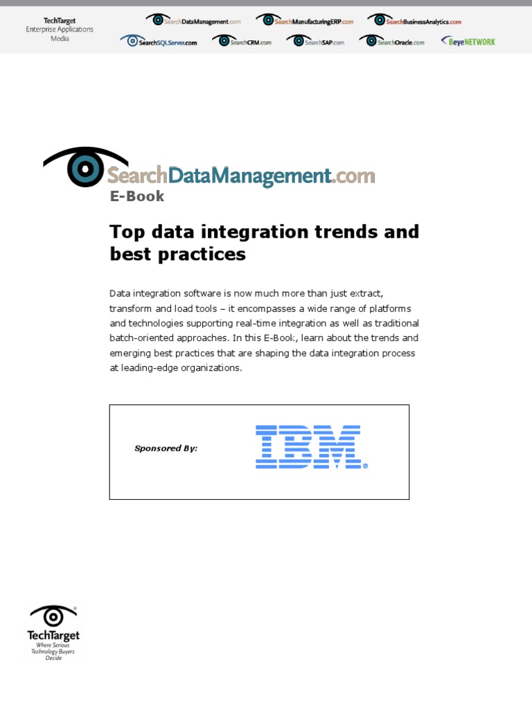 Understanding Key Data Integration Trends And Best Practices Through
