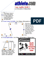 Cone Agility Drill 1