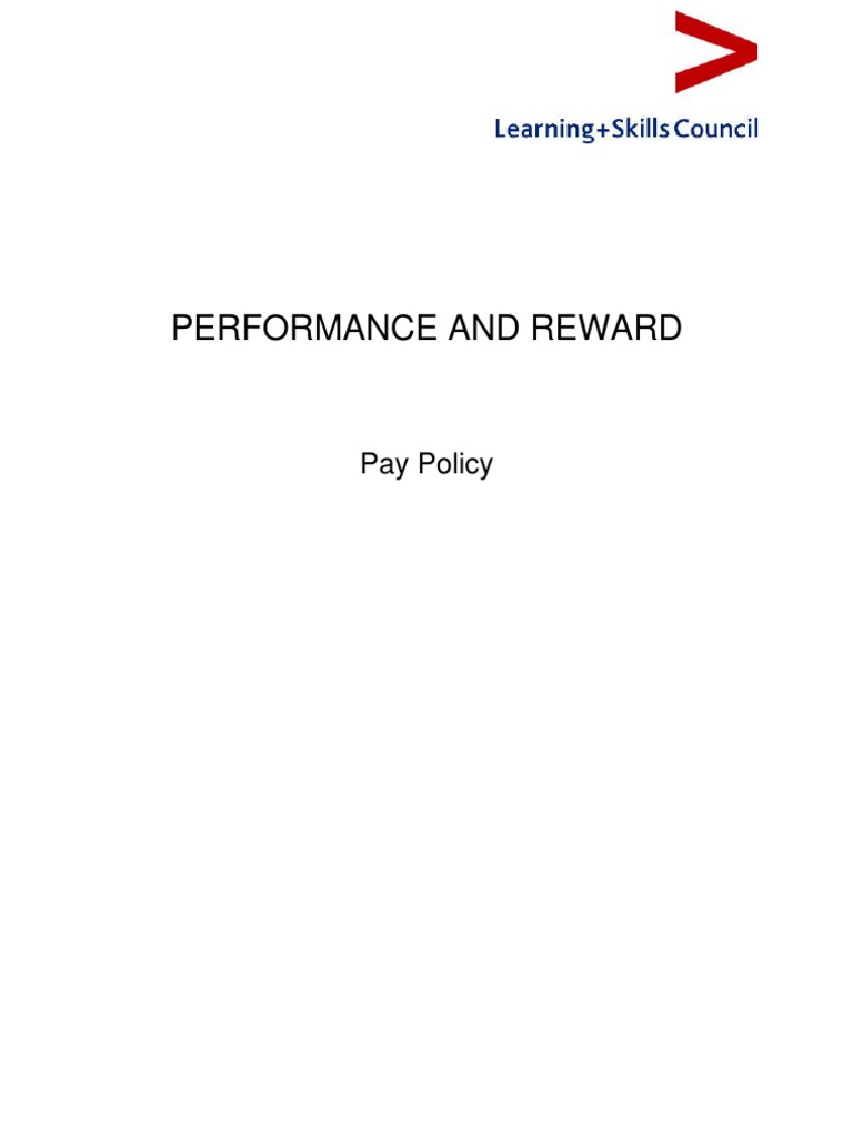 LSC Pay Policy Overview and Structure | PDF | Salary | Employment