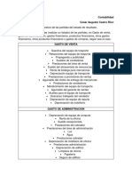 Contabilidad Clasificacion Estado de Resultados