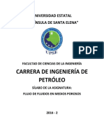 Sílabo Flujo en Medios Porosos Upse 2016