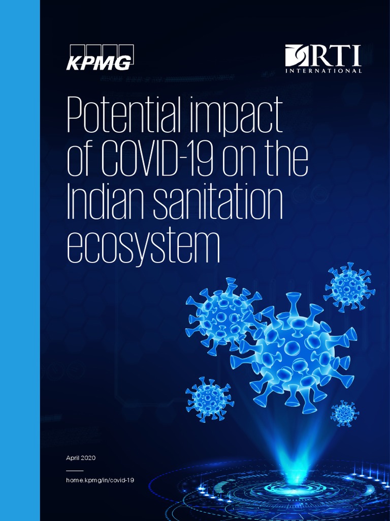 Impact of COVID On Indian Sanitation Ecosystem | PDF | Wash | Sanitation