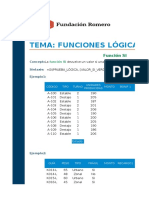 4. Funciones Lógicas - Ejercicio.xlsx