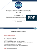 Lecture 01 & 02 - Basic Understanding of Communication Systems