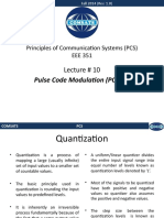 Lecture 10 - Pulse Code Modulation II