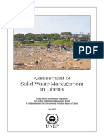 Assessment of Solid Waste Management in Liberia