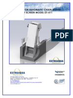 Manual For Automatic Chain Raked Bar Screen Model Dt-011