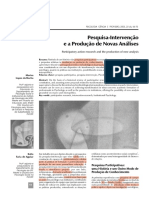 PesquisaIntervençãoProduçãoNovasAnálises