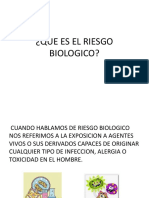 Que Es El Riesgo Biologico