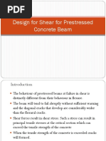 1.design For Shear For Prestressed Concrete