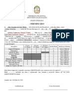 Certificados 2019 (1 Sala)