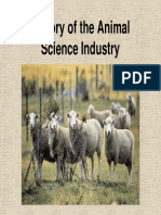 History of The Animal Science Industry PDF
