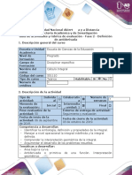 Guía de Actividades y Rúbrica de Evaluación - Fase 2 - Definición de Antiderivada