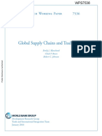 Global Supply Chains and Trade Policy: Policy Research Working Paper 7536