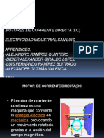 Motor DC serie: funcionamiento y características