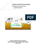 Proposal Pembuatan Biogas