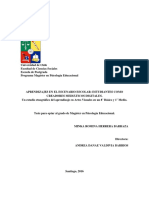 Aprendizajes en El Escenario Escolar PDF