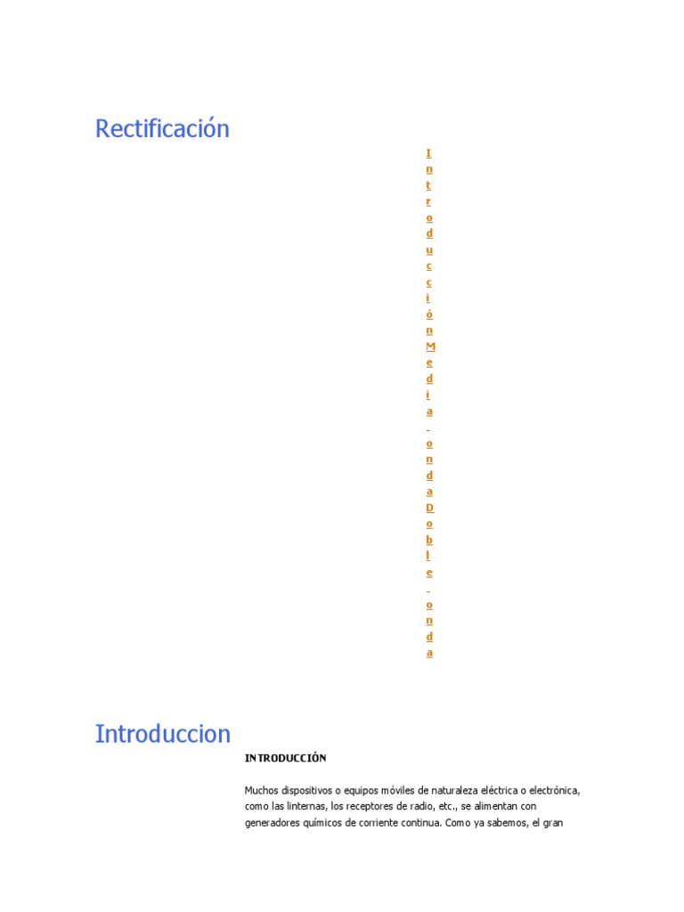 3.1 Rectificacion | PDF | Rectificador | Equipo eléctrico