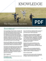 Insead Knowledge The Happiness Equation