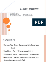 Al Razi, Bapak Kimia dan Kedokteran
