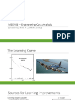 MSE406 - Chapter 6 - Learning Curve PDF