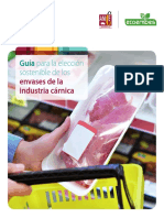 Guia para La Eleccion Sostenible de Los Envases de La Industria Carnica PDF