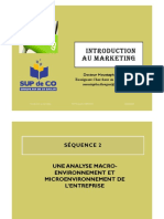 Chapitre 1 Une Analyse Macroenvironnement Et Microenvironnement de L'entreprise PDF