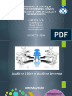 Auditor líder y auditor interno: funciones y conocimientos