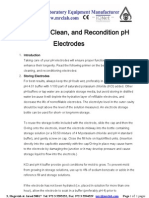 PH Electrode Maintenance