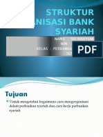 Struktur Organisasi Bank Syariah Sri