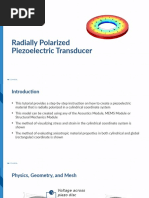 Radially Polarized Piezoelectric Transducer