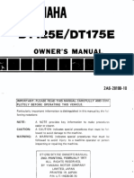 YAMAHA - DT125 - 175E - MONOCHA (Usuario) PDF