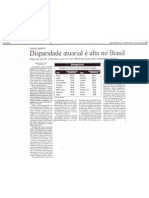 Disparidade atuarial é alta no Brasil - Jun2003 - Gazeta Mercantil